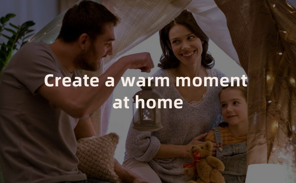 Greate a warm moment at home