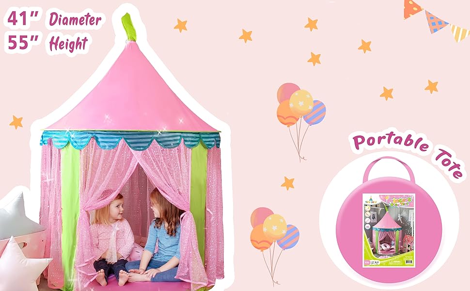 pink unicorn playtent