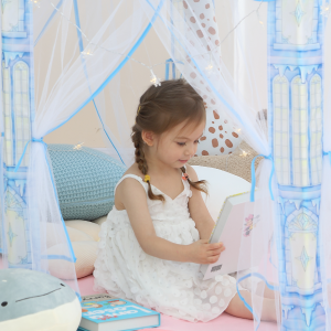 Girl in Tent