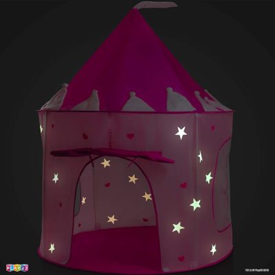 Kids Play Tent Knight Castle - Portable Kids Tent - Kids Pop Up Tent Foldable Into Carrying Bag - Childrens Play for Indoor & Outdoor Use - Kids Playhouse Best Gift for Boys & Girls