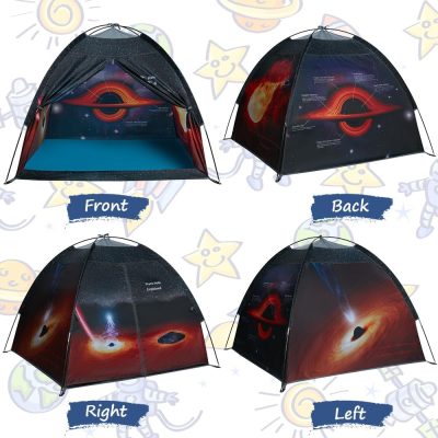 Kids Play Tent-61”x61”x45”Imaginative Play Popup Tent Space World Tent for Kids Indoor/Outdoor Fun-Kids Galaxy Dome Tent Playhouse for Boys and Girls,Perfect Kid’s Gift…