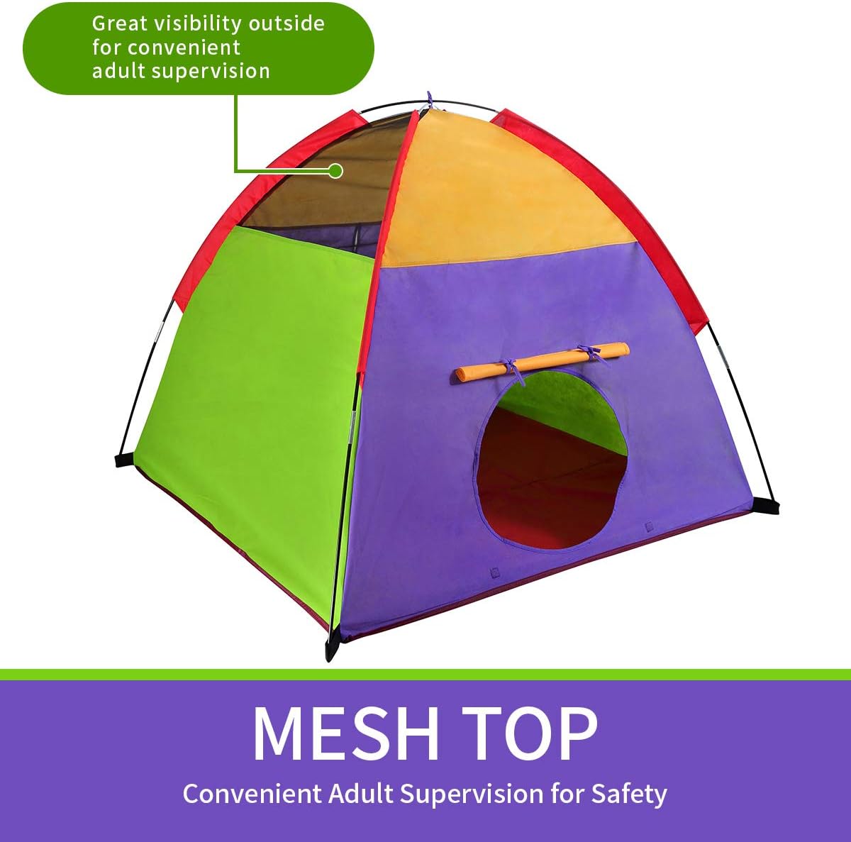 Kids Tents Indoor Children Play Tents For Toddler Tents For Kids Pop Up Tent Boys Girls Toys Indoor Outdoor Play Houses Giant Party 58”x58"x47"