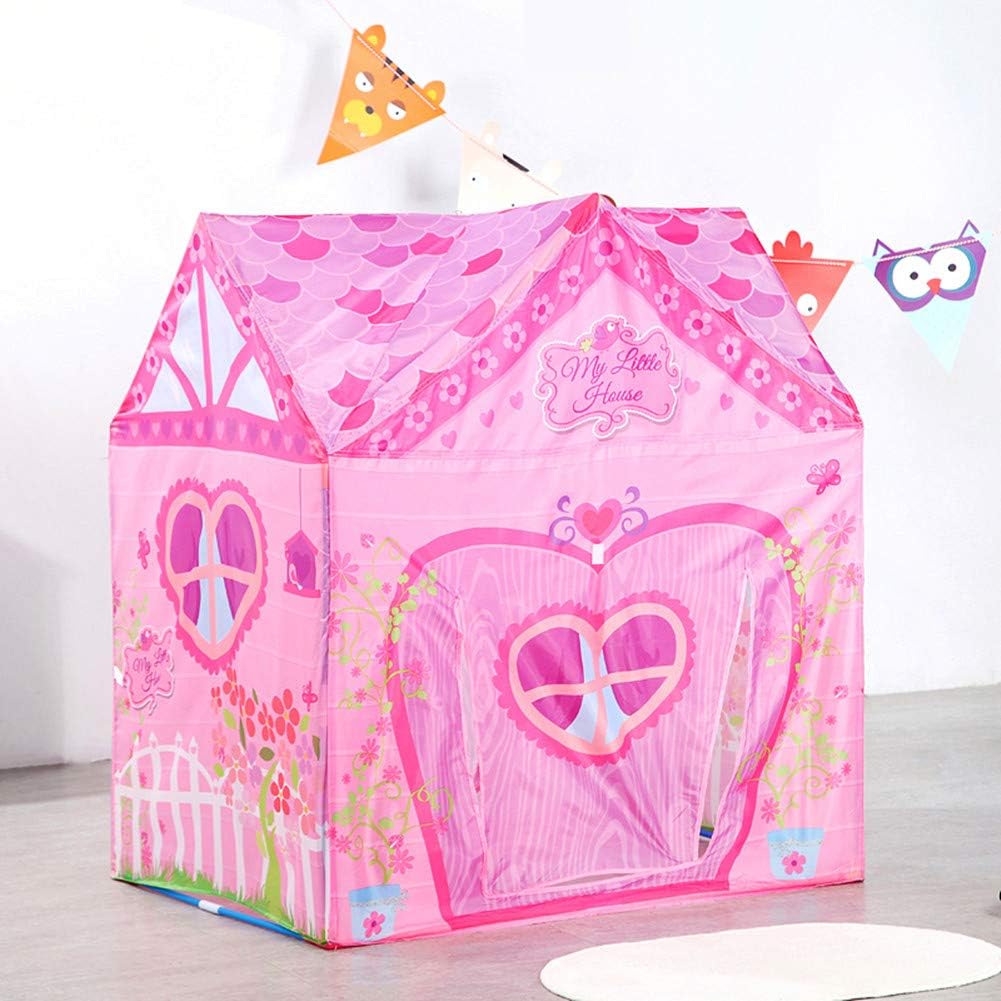 Unicorn Play Tent Kids Tent Girls & Boys, Princess Castle Tent Pretend Playhouse for Children Indoor and Outdoor Fun, Foldable Playhouse Toy Gift