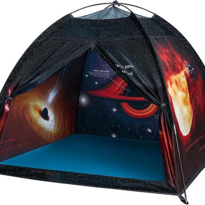Kids Play Tent-61”x61”x45”Imaginative Play Popup Tent Space World Tent for Kids Indoor/Outdoor Fun-Kids Galaxy Dome Tent Playhouse for Boys and Girls,Perfect Kid’s Gift…