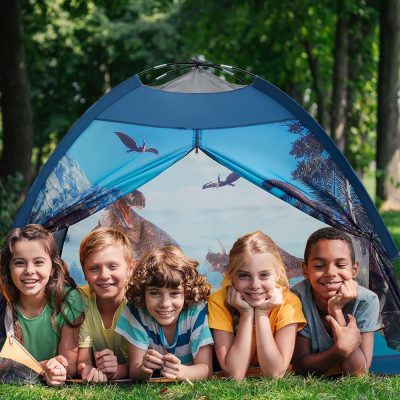Kids Play Tent-61”x61”x45”Imaginative Play Popup Tent Space World Tent for Kids Indoor/Outdoor Fun-Kids Galaxy Dome Tent Playhouse for Boys and Girls,Perfect Kid’s Gift…