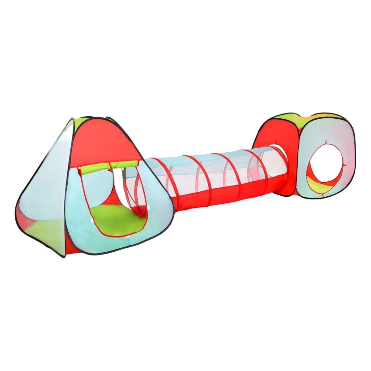 71B6LKMS2lL._AC_SL1500-1200x514_结果 Kids Tent, Cube, and Tunnel- Pop Up Girls and Boys Playhouse Hut for Indoor/Outdoor, Colorful Playroom Toy- Foldable with Carrying Bag