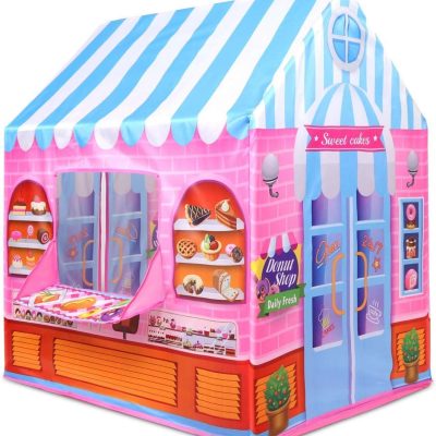 Supermarket Playhouse Kids Play Tent for Boys & Girls Indoor Outdoor Toy