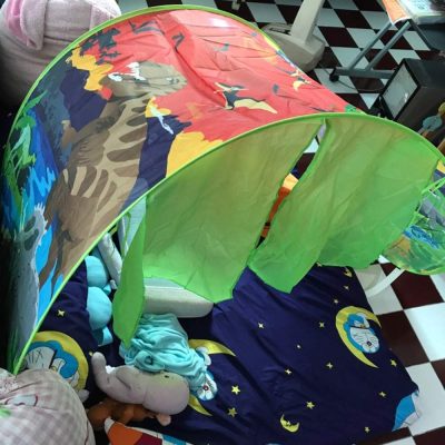 Kids Dream Bed Tent Twin Size - Deluxe Space Adventure & Dinosaur Island & Unicorn & Winter Wonderland, Boys Girls Pop up Play Tents Children Game Tent Magical Playhouse Christmas Birthday Gifts