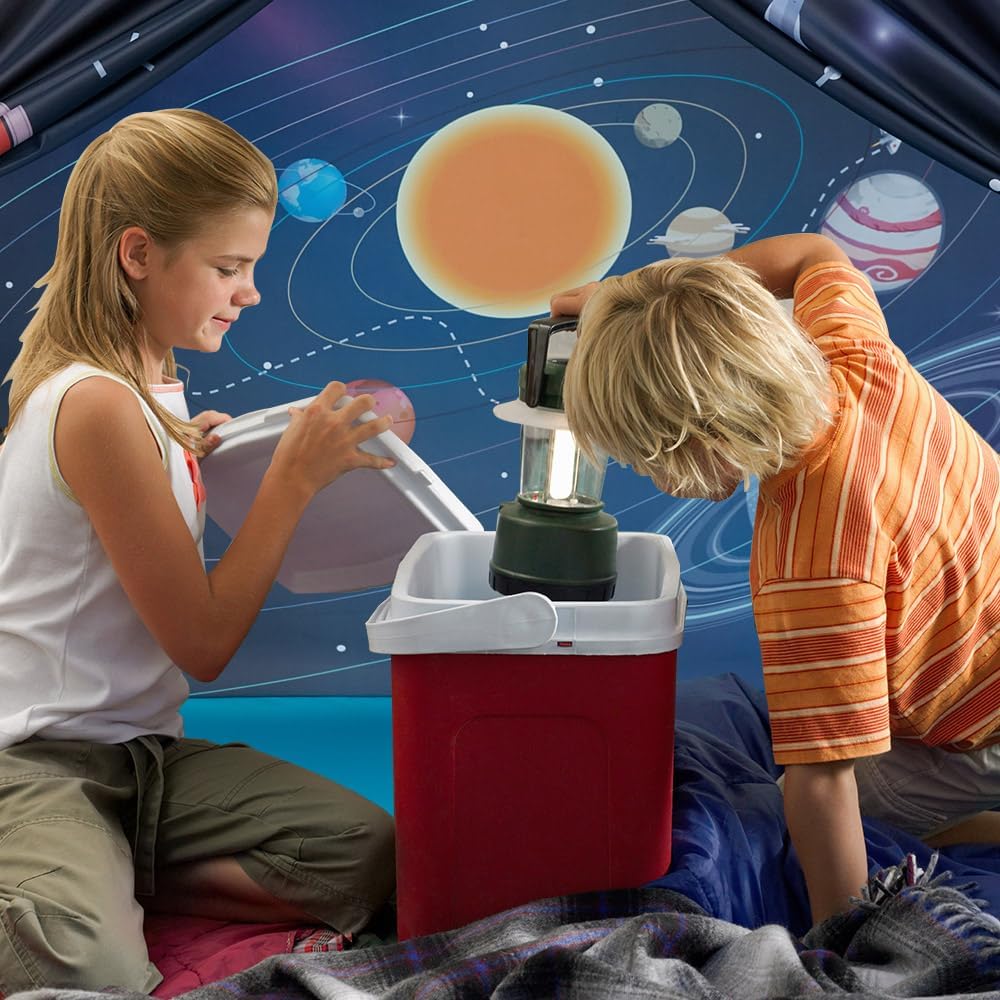 Kids Play Tent-61”x61”x45”Imaginative Play Popup Tent Space World Tent for Kids Indoor/Outdoor Fun-Kids Galaxy Dome Tent Playhouse for Boys and Girls,Perfect Kid’s Gift…
