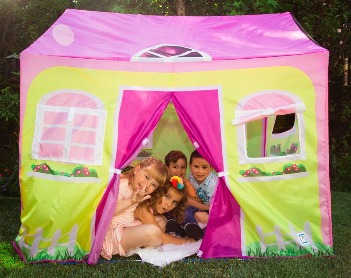 CHILDRENS INDOOR CLUB HOUSE PLAY TENT