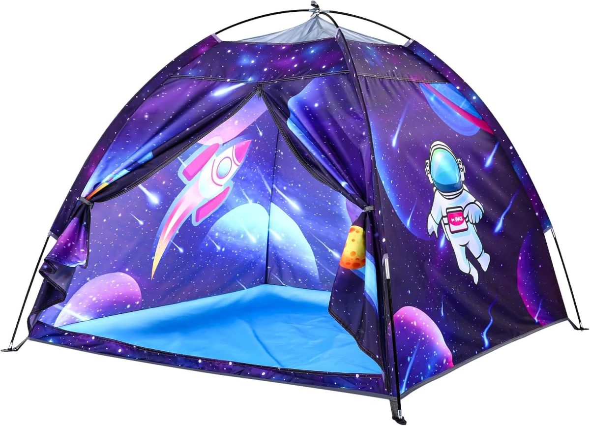 Undersea World Kids Play Tent Undersea World Tent for Kids, Kids Play Tent Foldable Pop Up Kids Tent Indoor Outdoor Party Undersea World Playhouse Tent Toy for Boys Girls-47 * 47 * 41 (Blue)