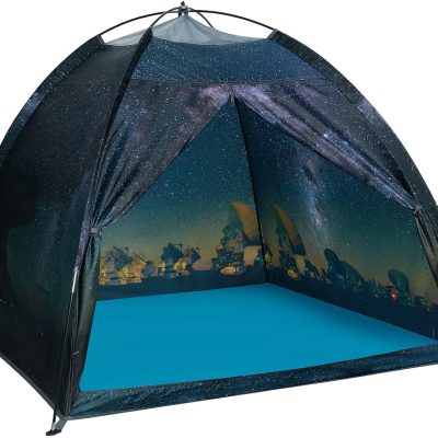 Kids Play Tent-61”x61”x45”Imaginative Play Popup Tent Space World Tent for Kids Indoor/Outdoor Fun-Kids Galaxy Dome Tent Playhouse for Boys and Girls,Perfect Kid’s Gift…