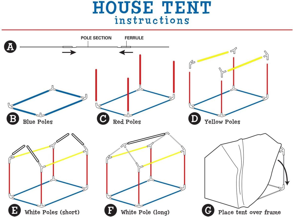 CHILDRENS INDOOR CLUB HOUSE PLAY TENT