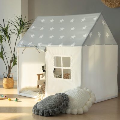 Kids Tent Indoor & Outdoor Toddler Tent Kids Play Tent Large Kids Playhouse Tent Toys with Pennant Banners