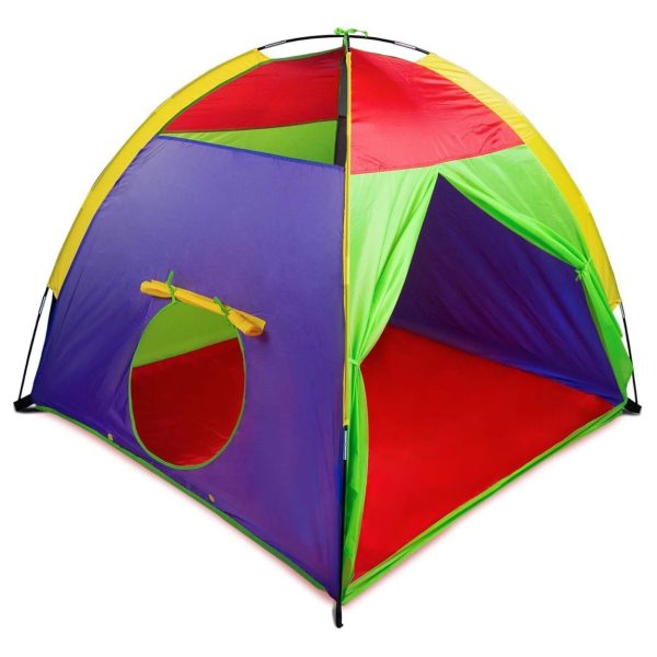 Kids Tents Indoor Children Play Tents For Toddler Tents For Kids Pop Up Tent Boys Girls Toys Indoor Outdoor Play Houses Giant Party 58”x58"x47"