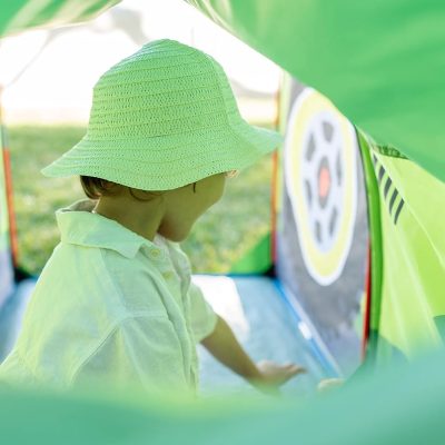 CHILDRENS INDOOR CLUB HOUSE PLAY TENT