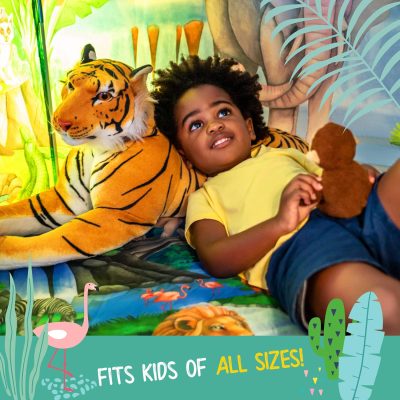 Dinosaur Discovery Play Tent with Roar Button - Extraordinary Pop Up Tent for Boys & Girls - Perfect for Indoor & Outdoor Adventures