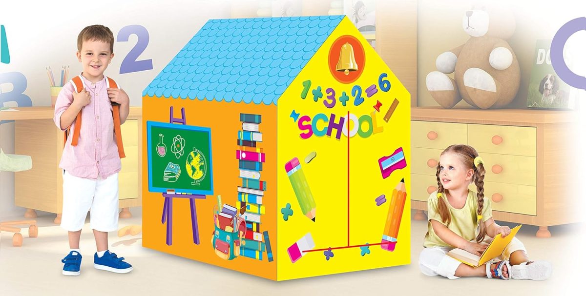 Supermarket Playhouse Kids Play Tent for Boys & Girls Indoor Outdoor Toy