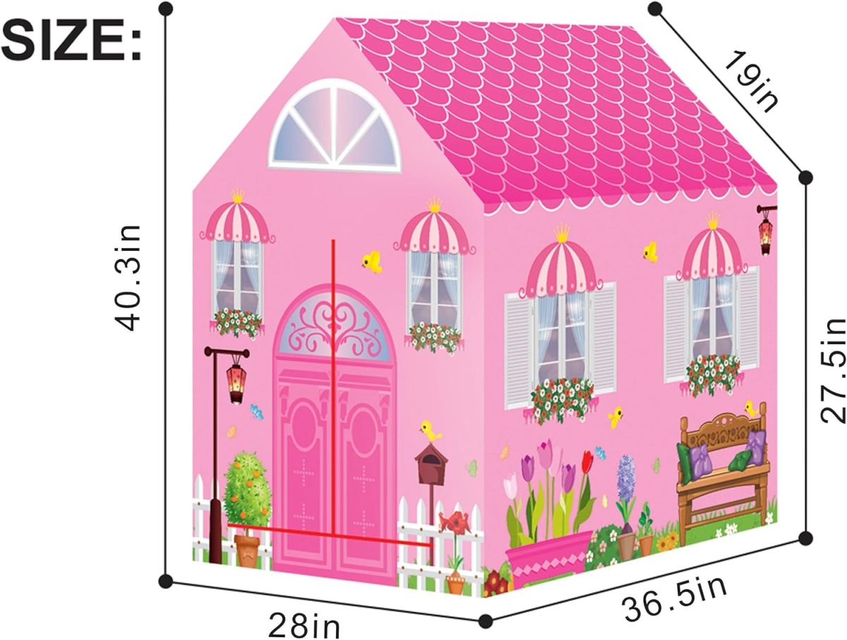 Supermarket Playhouse Kids Play Tent for Boys & Girls Indoor Outdoor Toy