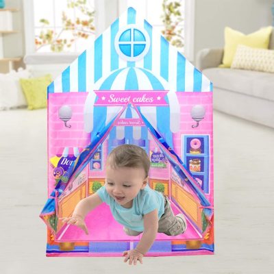 Supermarket Playhouse Kids Play Tent for Boys & Girls Indoor Outdoor Toy