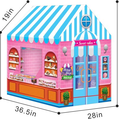 Supermarket Playhouse Kids Play Tent for Boys & Girls Indoor Outdoor Toy