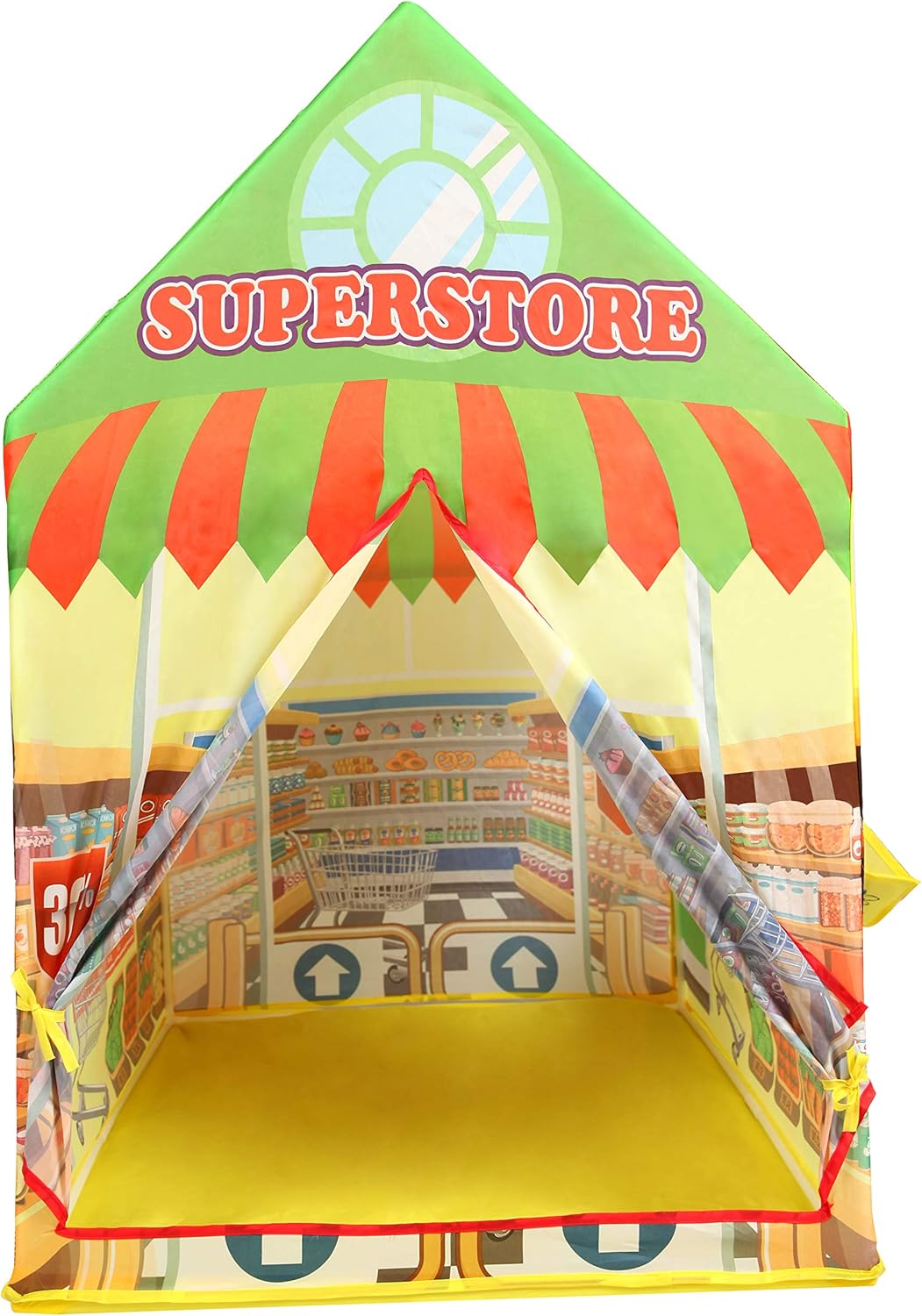 Supermarket Playhouse Kids Play Tent for Boys & Girls Indoor Outdoor Toy