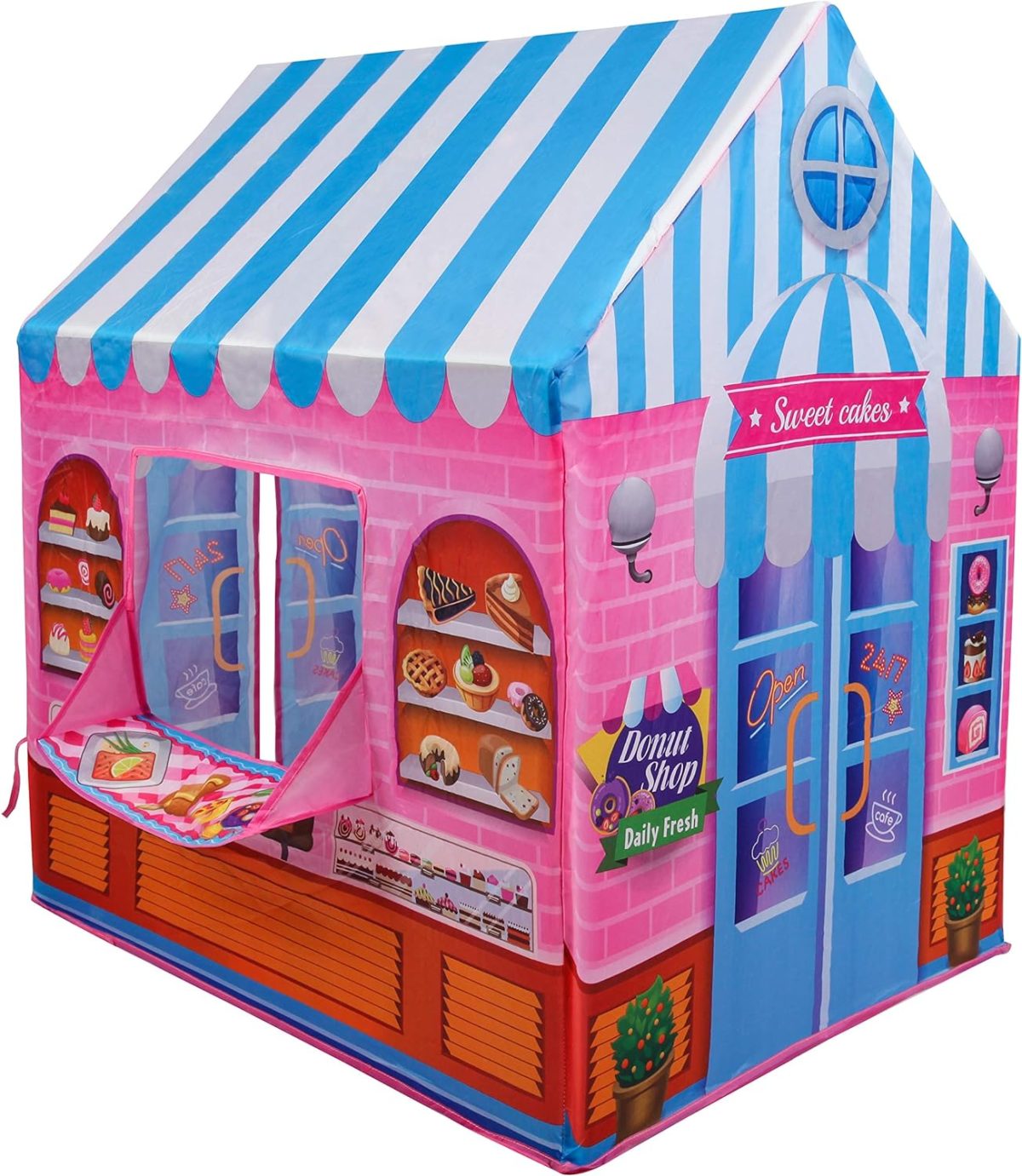 Supermarket Playhouse Kids Play Tent for Boys & Girls Indoor Outdoor Toy