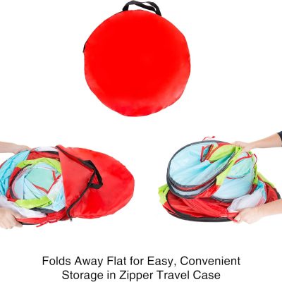 81tO2F3uqzL._AC_SL1500 Kids Tent, Cube, and Tunnel- Pop Up Girls and Boys Playhouse Hut for Indoor/Outdoor, Colorful Playroom Toy- Foldable with Carrying Bag