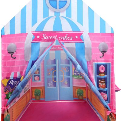 Supermarket Playhouse Kids Play Tent for Boys & Girls Indoor Outdoor Toy