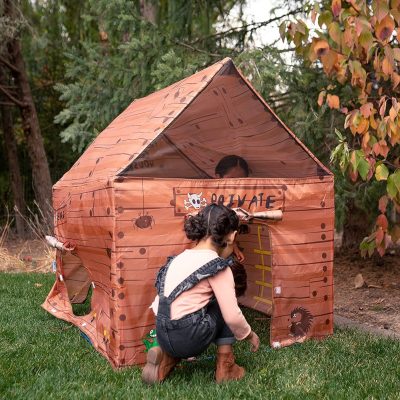 CHILDRENS INDOOR CLUB HOUSE PLAY TENT