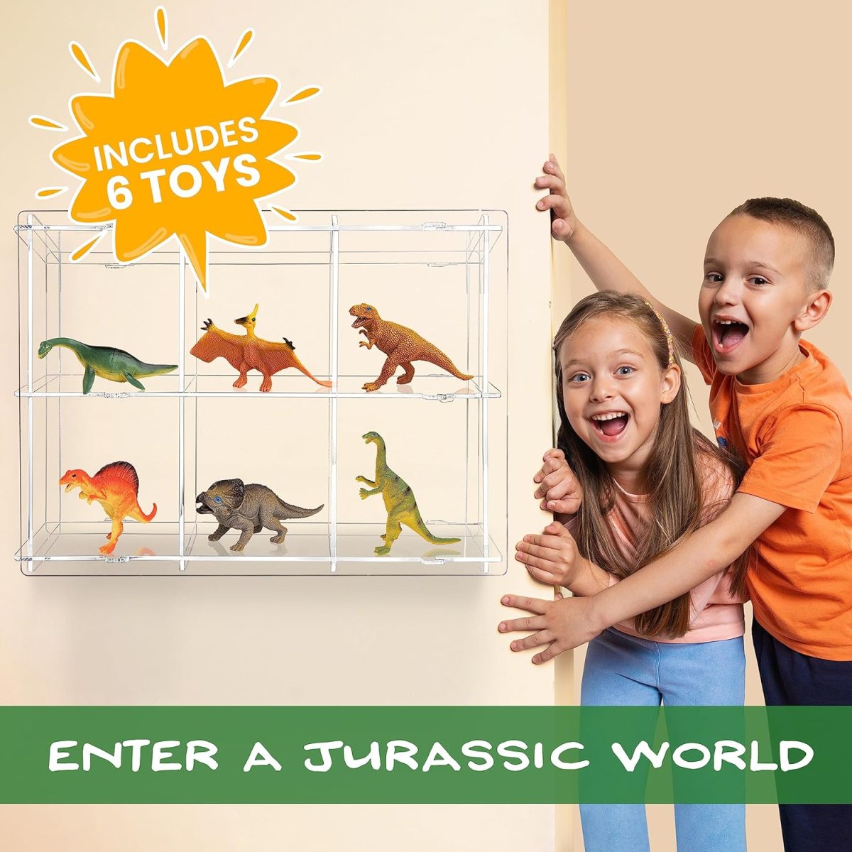 Dinosaur Discovery Play Tent with Roar Button - Extraordinary Pop Up Tent for Boys & Girls - Perfect for Indoor & Outdoor Adventures