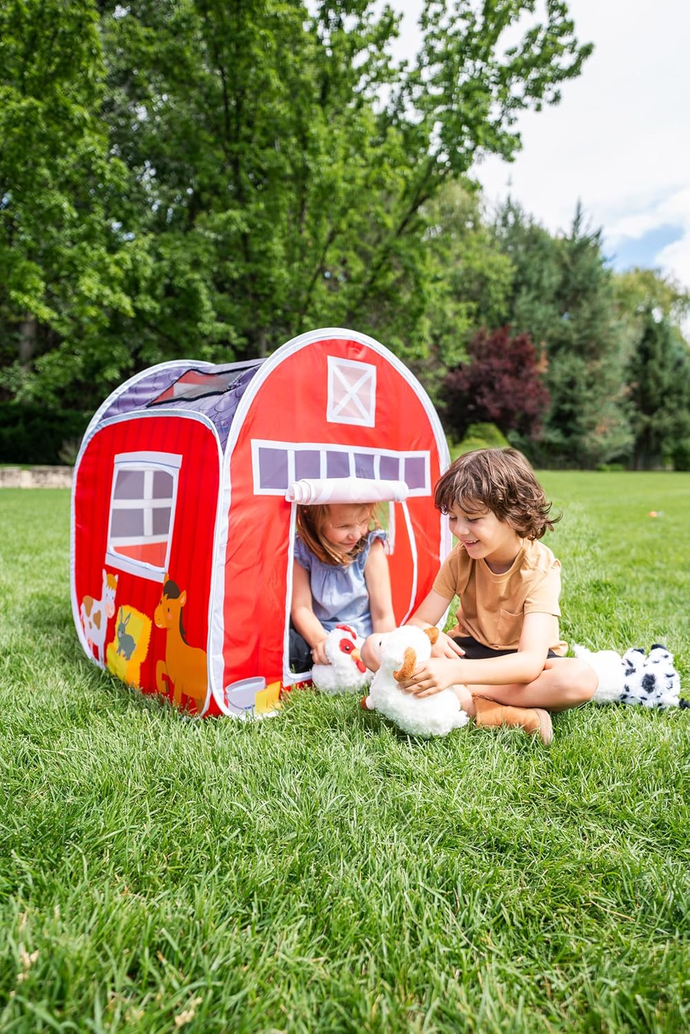 CHILDRENS INDOOR CLUB HOUSE PLAY TENT