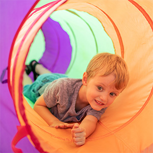 play tunnel for kids 6 feet long lots of fun 